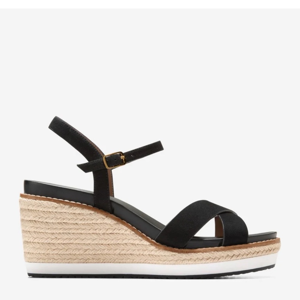 COLE HAAN Cloudfeel Silvie Espadrille Wedge NEW - Picture 2 of 14